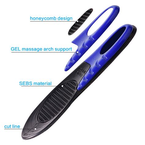 Work Boot Gel Insoles - For Men & Women - Precision Orthomedics