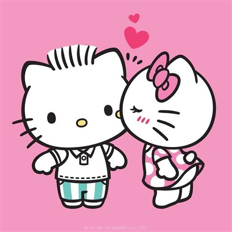 Awhhh, Hello Kitty and Dear Daniel make the cutest couple, don't you ...