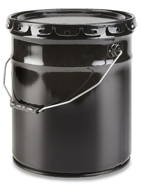 Steel Pail with Lid - 5 Gallon S-7344 | Pail, Steel, Lidded