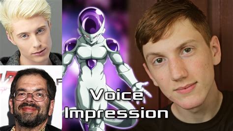 Frieza Voice Impression (Chris Ayres & Daman Mills) - YouTube