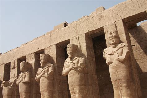 Free Images : sand, monument, statue, column, egypt, sculpture, art, ruins, bust, carving, luxor ...