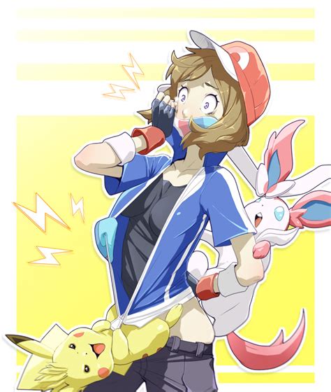 Serena x Metalhead Pikachu Pokemon X Y by Materclaws on DeviantArt