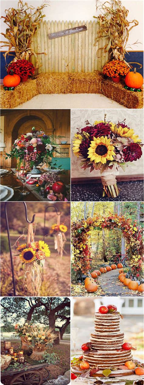 5 Awesome Fall Wedding Themes You Cannot Miss! - Mrs to Be