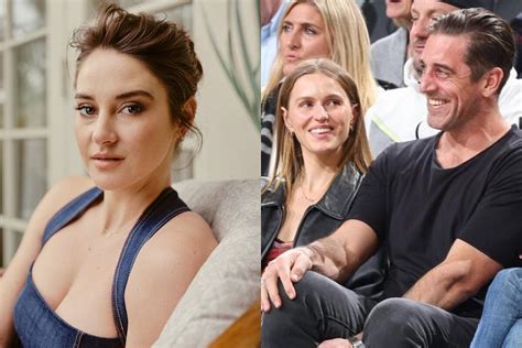 Shailene Woodley opens up about Aaron Rodgers and her thoughts on him ...