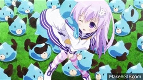 Hyperdimension Neptunia - Official Clip - Dogoo Attack! on Make a GIF