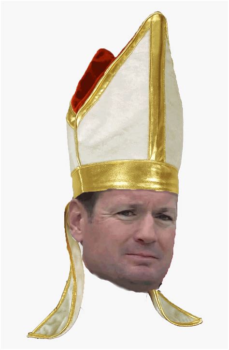 Pope Hat Png - Transparent Priest Hat, Png Download - kindpng