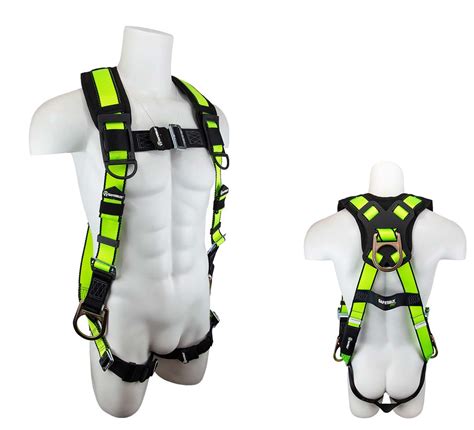 Safewaze FS281 PRO Vest Fall Protection Harness with 3 D-rings - Large/X-Large - Jim & Slims ...