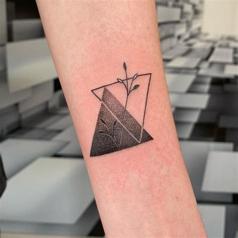 95 Creative Triangle Tattoo Ideas to Express Yourself - Wild Tattoo Art