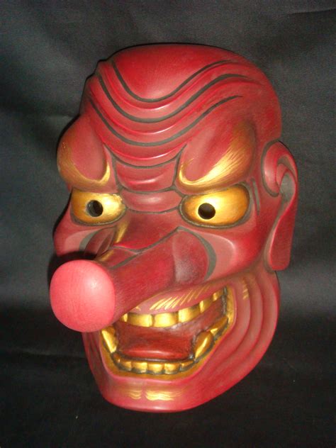 Custom Mask - Tengu