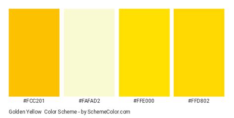 Golden Yellow Color Scheme » Gold » SchemeColor.com