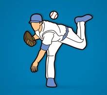 Baseball Player Cartoon Vintage Free Stock Photo - Public Domain Pictures