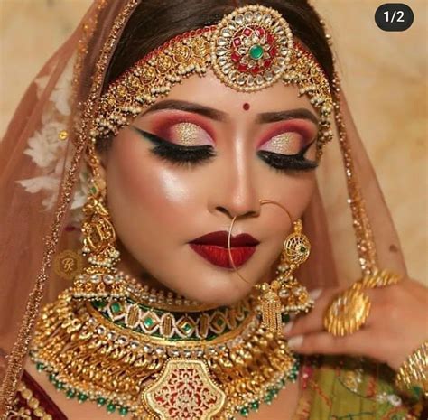 Pin on E in 2024 | Indian bride makeup, Best bridal makeup, Bengali bridal makeup