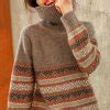 Autumn Winter Turtleneck Cashmere Sweaters – Miggon