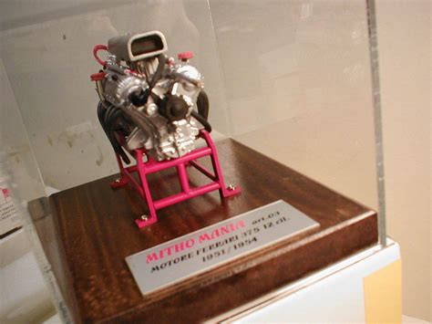 1951/54 FERRARI 375 F1 MONZA ENGINE DISPLAY BY MYTHO MANIA MM.O3 MG ...