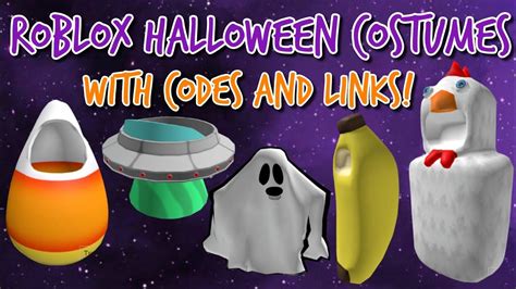 Roblox Halloween Costumes *with codes and links* - YouTube