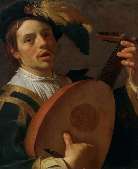 Gerrit van Honthorst, Lute Player, 17th century Renaissance Music, Renaissance Paintings ...