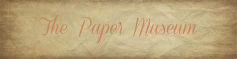 The Paper Museum by Thepapermuseum on Etsy