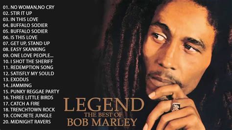 Bob Marley Greatest Hits Full Album Bob Marley Legend Songs | Musique ...