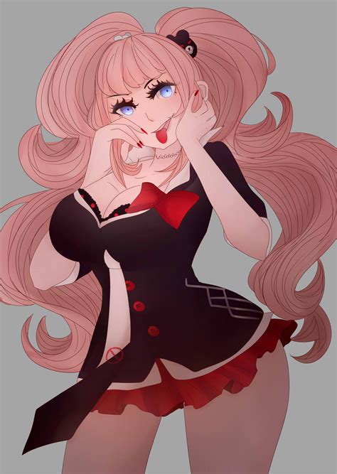 Junko enoshima speedpaint .:fanart:. by sounds-like-balloons on DeviantArt