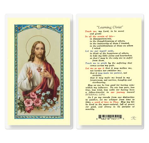 Saint Genesius Laminated Holy Card - 25 Pack - Buy Religious Catholic Store