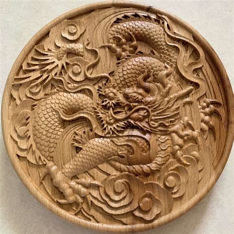 Japanese Dragon, Chinese Dragon, Chinese Art, Japanese Art, Carved Wood ...