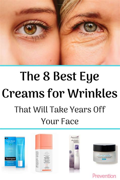 The Most Effective Eye Creams to Smooth Wrinkles and Take Years off Your Face | Under eye ...