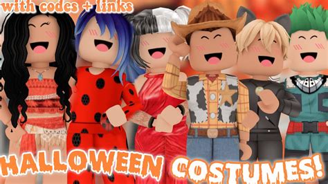 10 Roblox Halloween Costumes! *WITH CODES + LINKS* - YouTube