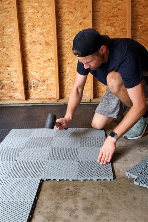 How to Install Garage Floor Tiles, Step-By-Step | The DIY Playbook