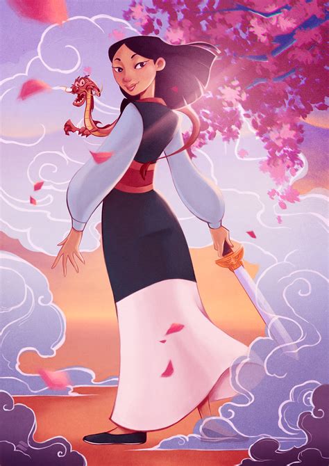 Mulan - Fanart on Behance