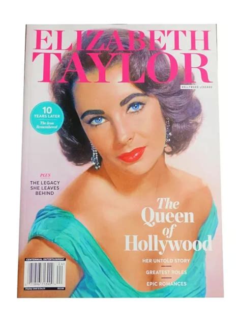 ELIZABETH TAYLOR MAGAZINE 2021 Hollywood Legends The Queen of Hollywood £5.49 - PicClick UK