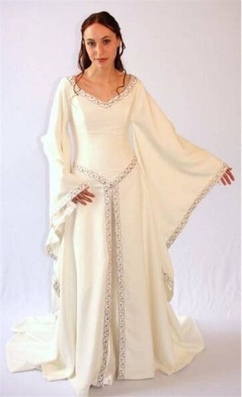 white celtic wedding dress formal | Celtic wedding dress, Irish wedding ...