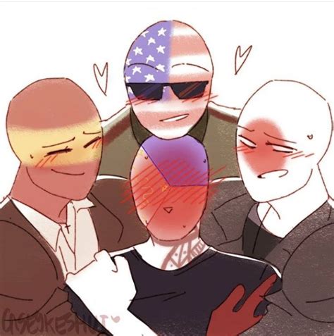 COUNTRYHUMANS GALLERY | Human art, Country art, Emoji art