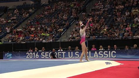 Olivia Dunne - Floor Exercise - 2016 Secret U.S. Classic - Junior - YouTube