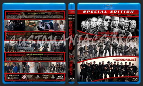 The Expendables Trilogy blu-ray cover - DVD Covers & Labels by ...