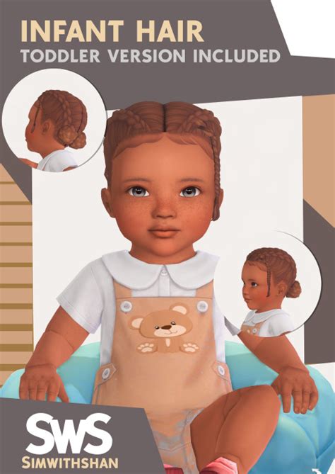 SimwithShan — *GIFT* Infant Hair - Mya (Toddler Version...