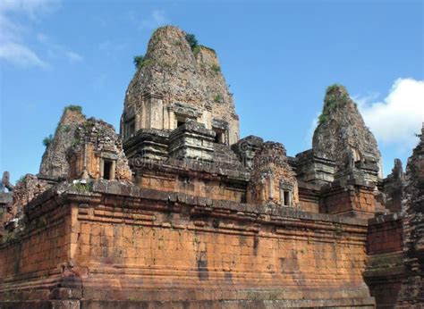 Khmer temple detail stock photo. Image of tradition, stone - 48822146