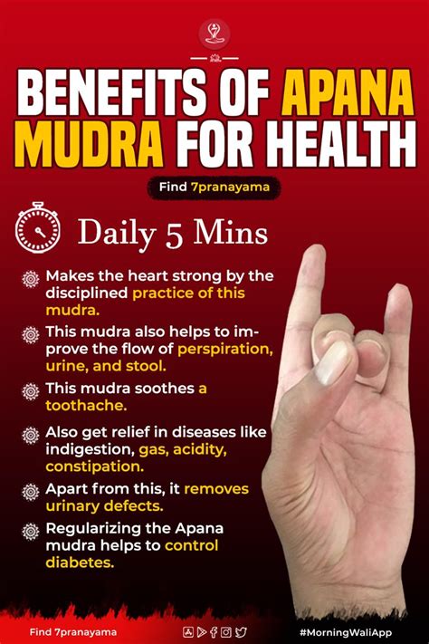 How to do Apana Mudra And What are Its Benefits? - 7pranayama.com ...