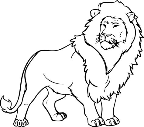 Realistic Lion Coloring Pages at GetColorings.com | Free printable ...