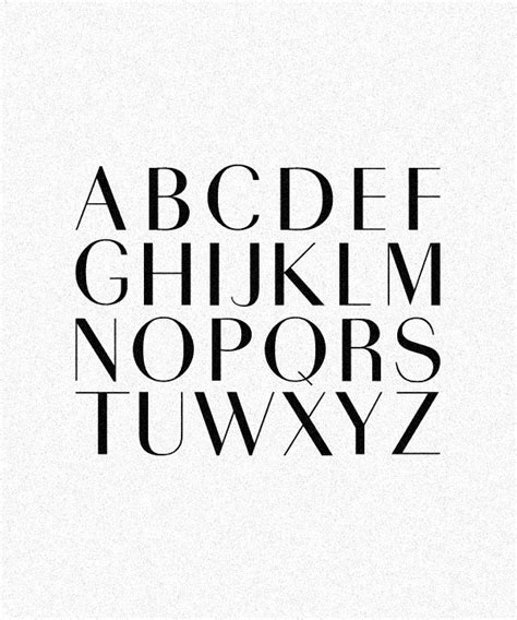 Sans Serif Didot on Behance | Typography alphabet, Typography fonts, Fonts alphabet