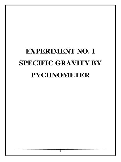 Specific Gravity Experiment | Particle Size Distribution | Soil