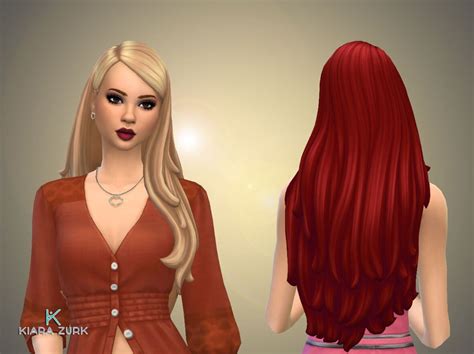 Jenny Hairstyle V2 - My Stuff in 2024 | Sims 4, Sims 4 clothing, Sims hair