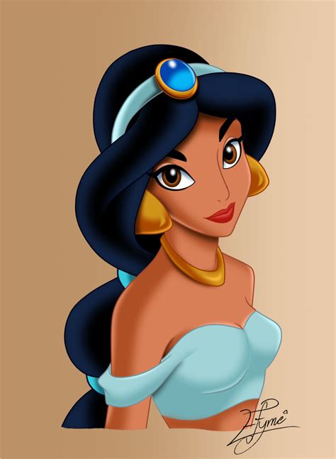 Walt Disney - Jasmine by Efyme.deviantart.com on @DeviantArt | Disney ...