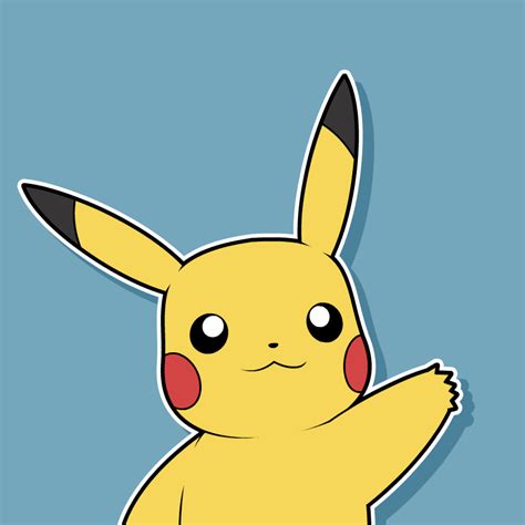 Pikachu Says Hi! by VonVector on Newgrounds