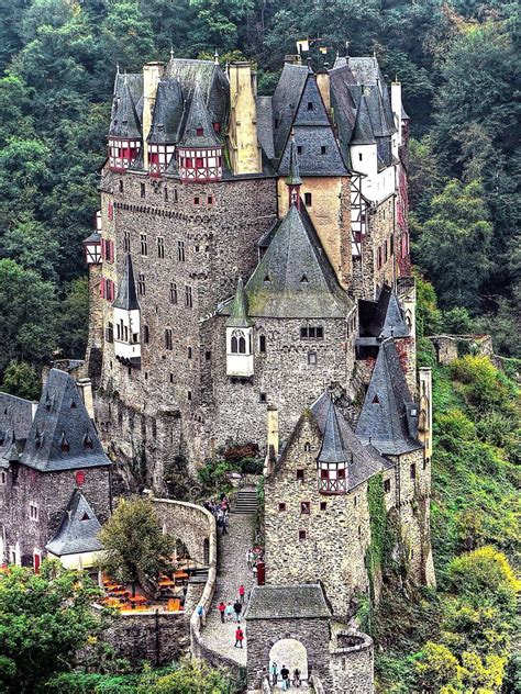 Eifel Germany castles | Castell (château fort) Eltz --- Eifel, near ...