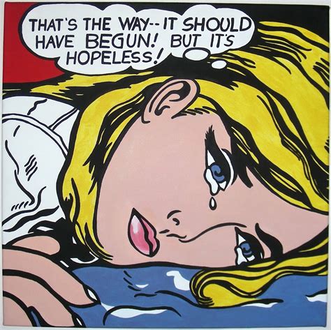 Roy Lichtenstein Pop Art, Art Pop, Comic Pop Art, Jasper Johns, Robert Rauschenberg, Cultura Pop ...
