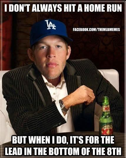 Clayton Kershaw - Opening Day MLB Memes Let's Go Dodgers, Dodgers Nation, La Dodgers Baseball ...