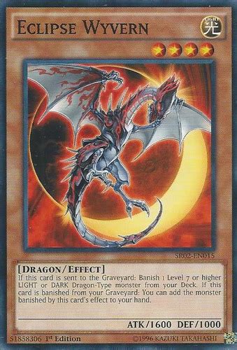 Price History for Eclipse Wyvern (PGLD-EN041) : YuGiOh Card Prices