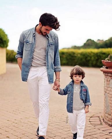 Father and Son Matching Outfits-20 Coolest Matching Outfits