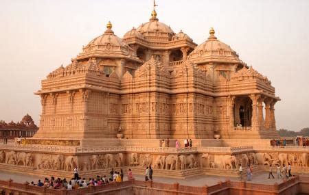 Akshardham Temple Drawing