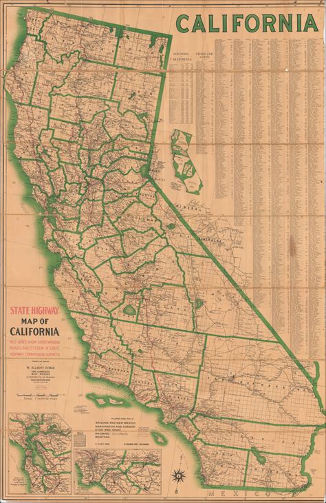 1947 California Road Map Chevron Map Gas Booklet 16 P - vrogue.co